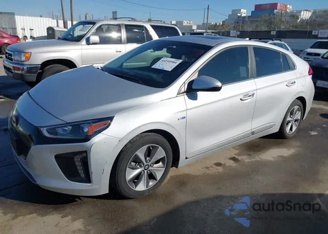2019 Hyundai Ioniq Electric Limited from USA, damaged, VIN KMHC05LH2KU048926